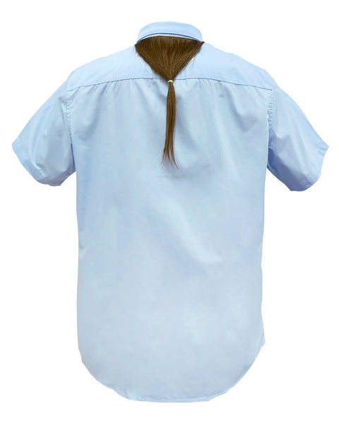 Rat-tail shirt BRUNETTE